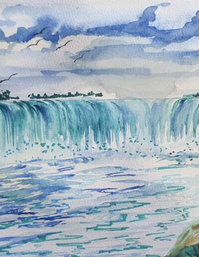 Ivy Bhattacharjee, Niagara falls